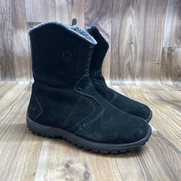 Sorel Shoes - Sorel Boots Maribel Women's 6 Mid-Calf Thinsulate Waterproof Black Inside Zipper